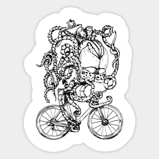 SEEMBO Octopus Cycling Bicycle Bicycling Biking Riding Bike Sticker